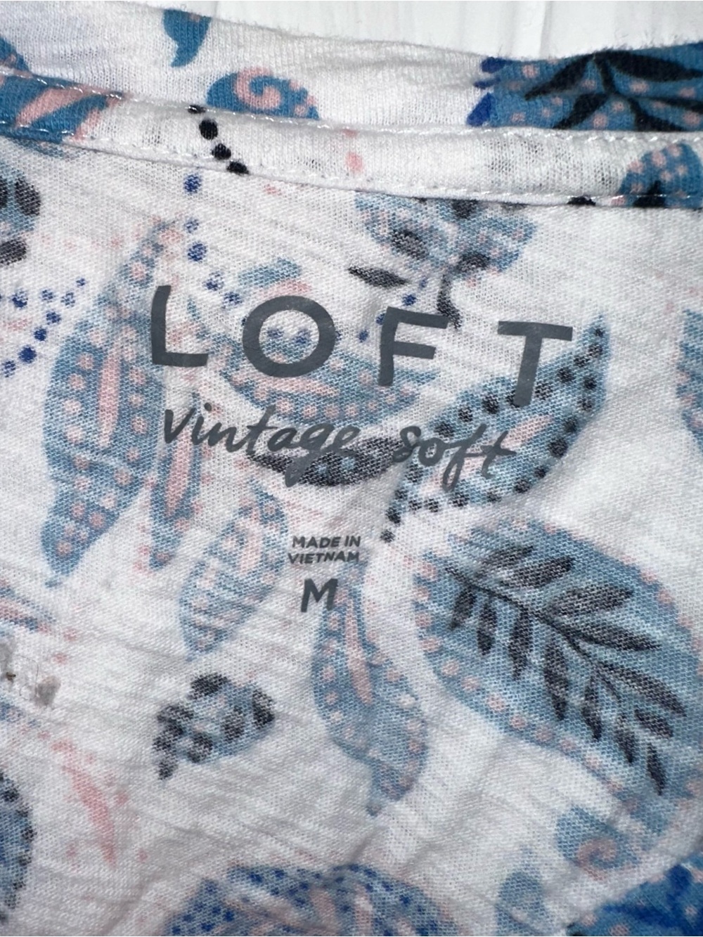 White Patterned Shirt - Picture 3 of 5